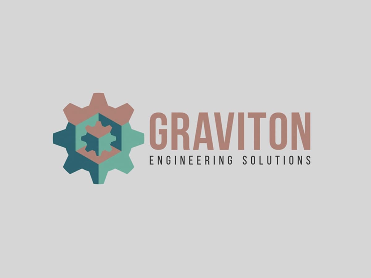 Graviton Engineering Solutions brand identity and logo mark designed by Visualising Stories